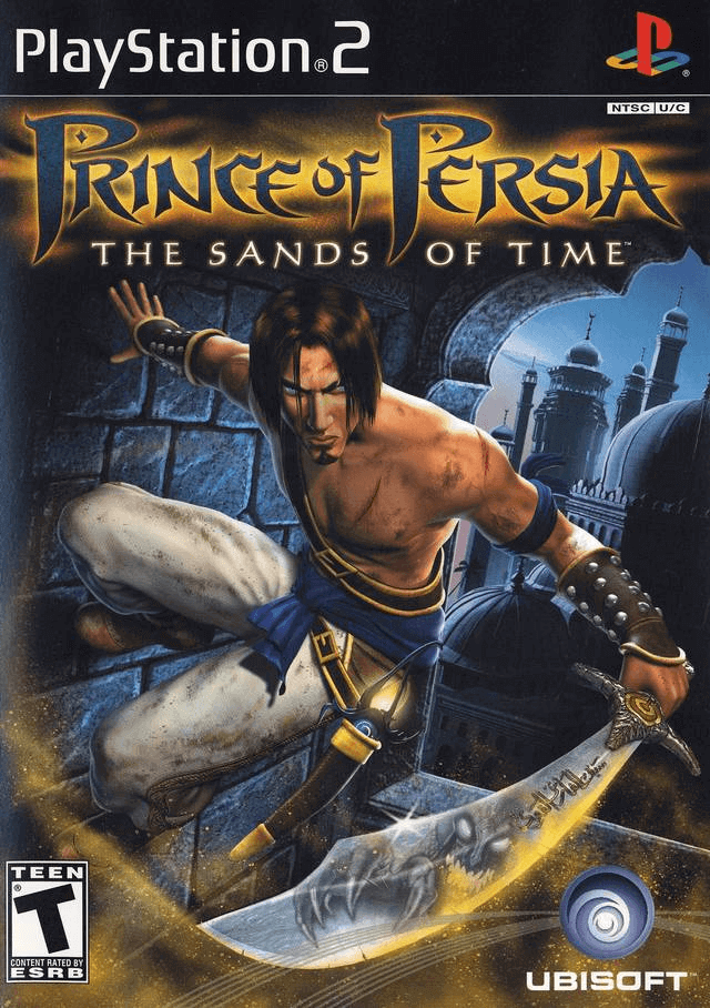 Prince of Persia Sands of Time box art for Playstation 2